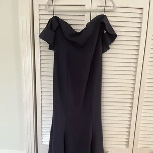 LIKELY Sunset Navy Blue Gown